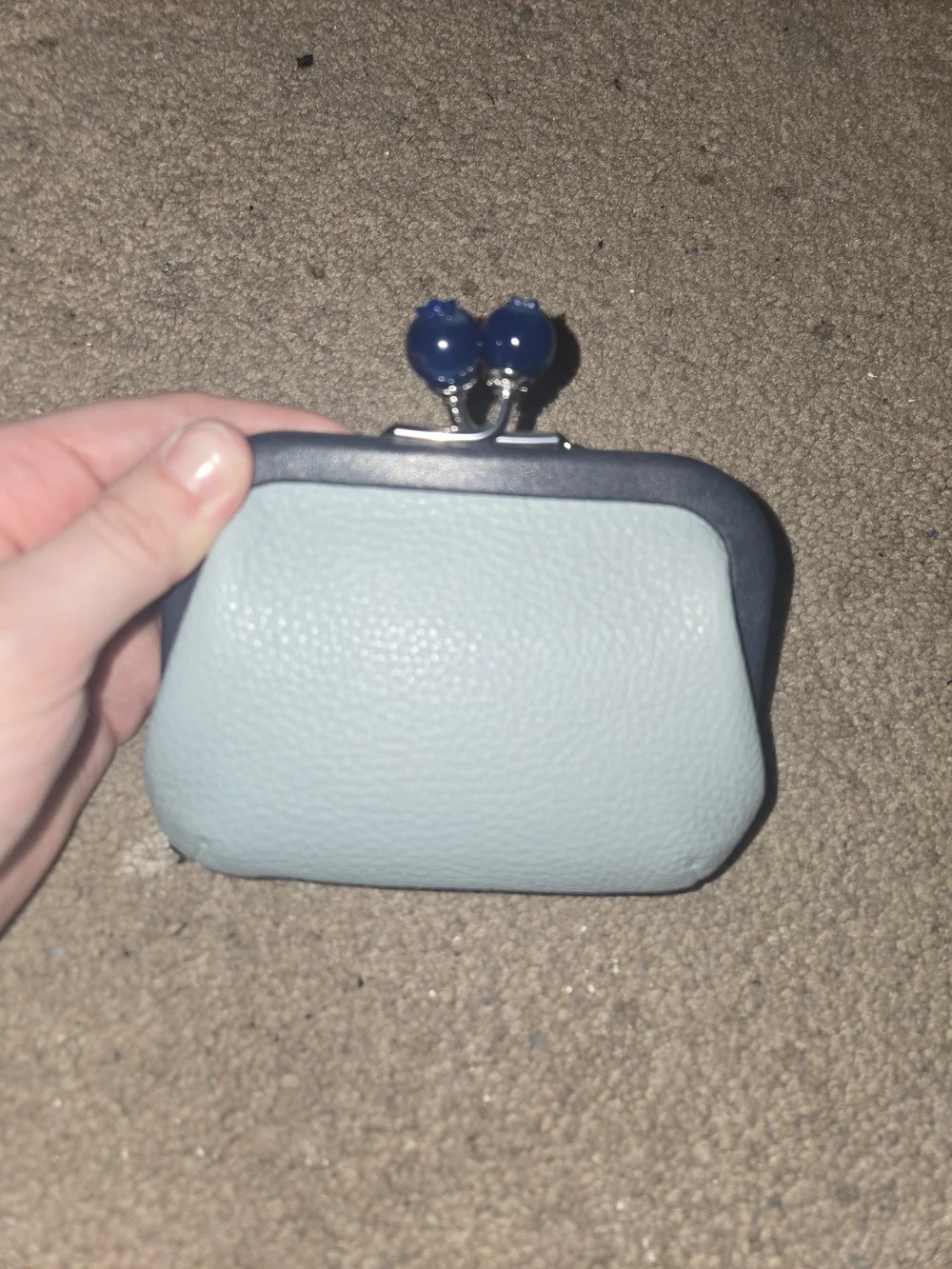 Coach Blueberry Kiss-lock Coin Purse - Picture 4 of 7